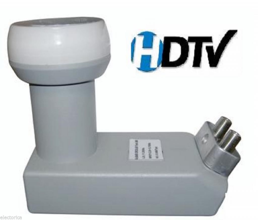 DUAL DSS SATELLITE LNB DISH NETWORK DIRECTV HD FTA CIRCULAR DISH
